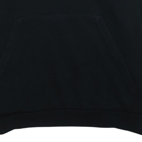 Adidas Mens Black Pullover Hoodie Size L Fleece Sportswear
