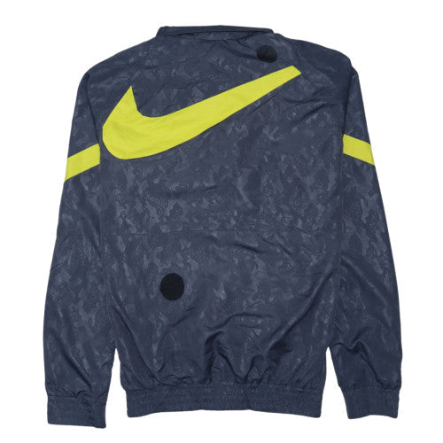 Nike Men’s Blue Spurs 1/4 Zip Windbreaker Jacket M