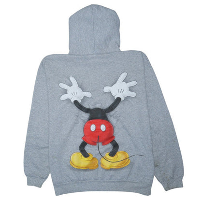 Disneyland Resort Women’s Grey Mickey Mouse Pullover Hoodie XL