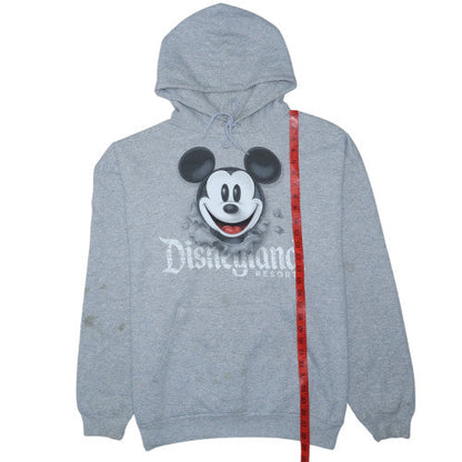 Disneyland Resort Women’s Grey Mickey Mouse Pullover Hoodie XL