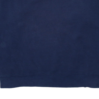Nike Mens Blue 3XL Pullover Fleece Sweatshirt Crew Neck