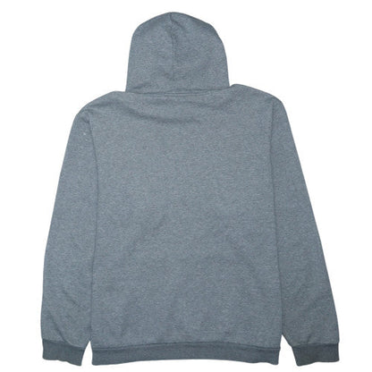 Puma Men’s Grey Pullover Hoodie 2XL Regular Fit Fleece Sportswear