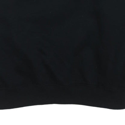 Champion Mens Black 2XL Pullover Sweatshirt Crew Neck Fleece