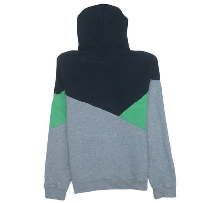 Nike Men’s Grey Pullover Hoodie S Logo Fleece Sportswear