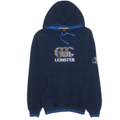 Canterbury Mens Blue Leinster Rugby Pullover Hoodie Size M