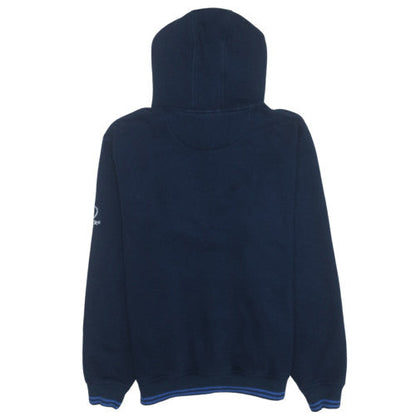 Canterbury Mens Blue Leinster Rugby Pullover Hoodie Size M