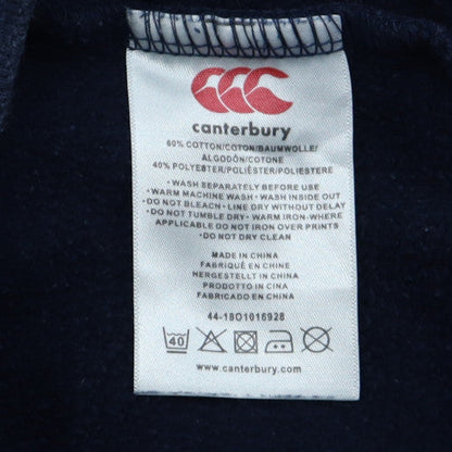 Canterbury Mens Blue Leinster Rugby Pullover Hoodie Size M
