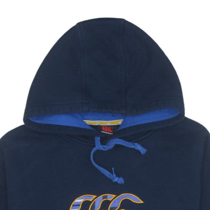 Canterbury Mens Blue Leinster Rugby Pullover Hoodie Size M