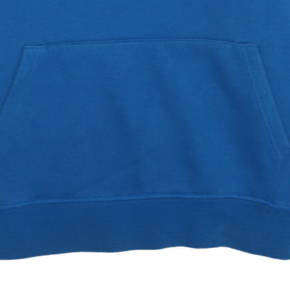 Tommy Hilfiger Men's Blue Pullover Hoodie L Logo Fleece