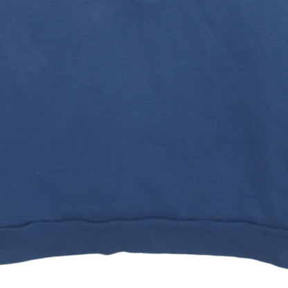 Lululemon Mens Blue 1/4 Zip Fleece Sweatshirt L Regular Fit