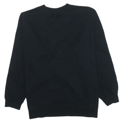Adidas Mens Black XL Pullover Sweatshirt Crew Neck Sports Top