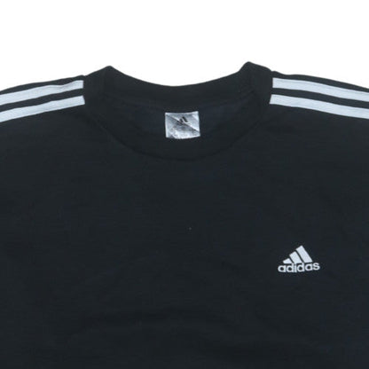 Adidas Mens Black XL Pullover Sweatshirt Crew Neck Sports Top