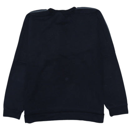 adidas Men's Black M Pullover Fleece Logo Crew Neck Sweatshirt