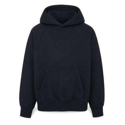 Nike Men's Black Pullover Hoodie Small Fleece Cotton Blend
