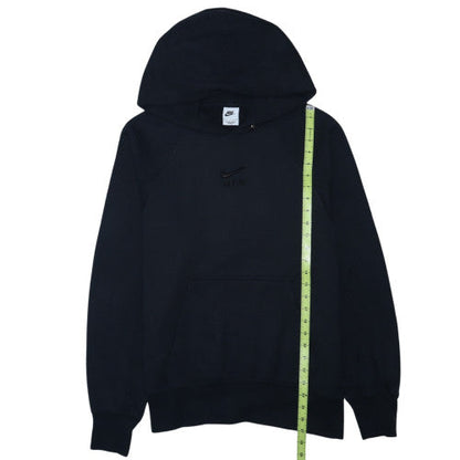 Nike Men's Black Pullover Hoodie Small Fleece Cotton Blend