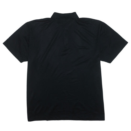 Nike Golf Men's Black Dri-Fit Polo Shirt 2XL Moisture Wicking