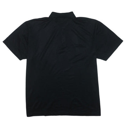 Nike Golf Men's Black Dri-Fit Polo Shirt 2XL Moisture Wicking