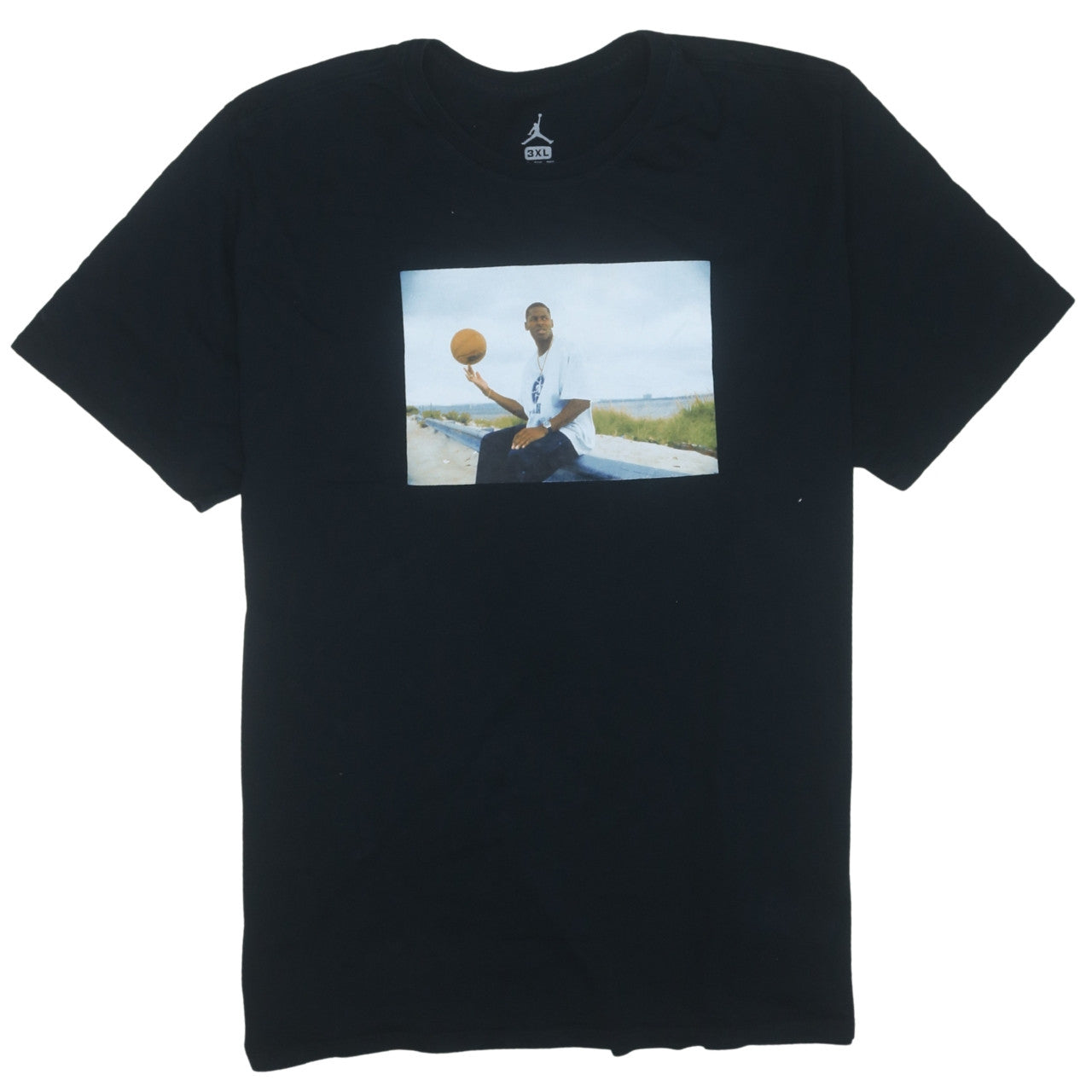 Jordan Men's Black 3XL Basketball Graphic T-Shirt