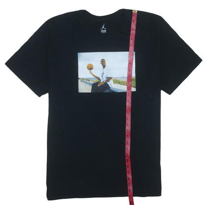 Jordan Men's Black 3XL Basketball Graphic T-Shirt