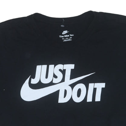 Nike Men's Black 2XL Just Do It Graphic Sports T-Shirt