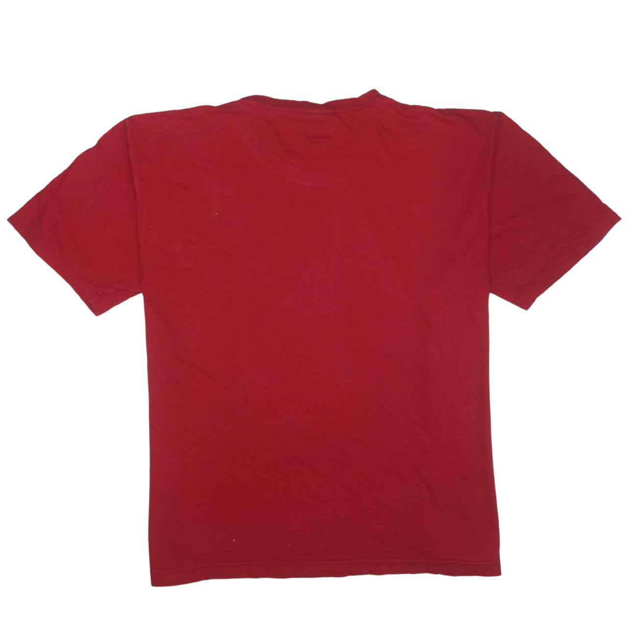 Tommy Hilfiger Men's Red 2XL Classic Logo Cotton T-Shirt