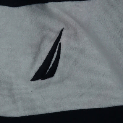 Nautica Men's Blue 2XL Colourblock Cotton Crew Neck T-Shirt