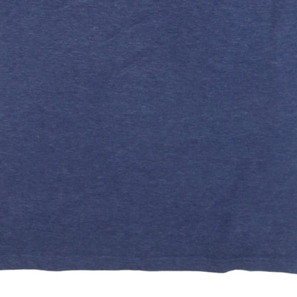 Lee Men's Blue XL Pima Cotton Striped Crew Neck T-Shirt