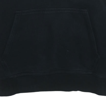 Nike Mens Black Pullover Hoodie L Regular Fit Cotton Fleece