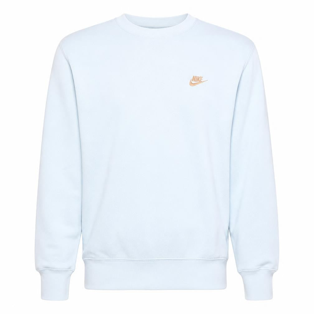 Nike Men's White XS Crew Neck Pullover Sweatshirt