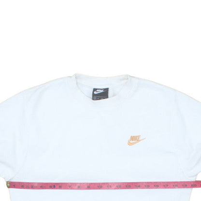 Nike Men's White XS Crew Neck Pullover Sweatshirt