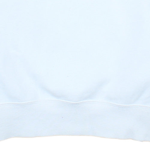 Nike Men's White XS Crew Neck Pullover Sweatshirt