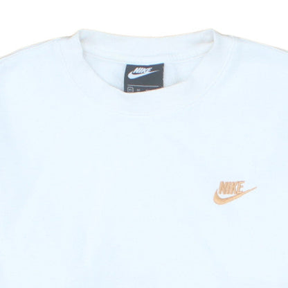 Nike Men's White XS Crew Neck Pullover Sweatshirt
