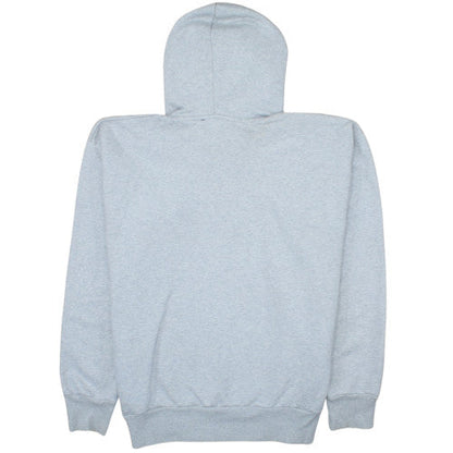 Diesel Men's Grey Pullover Hoodie Logo Print Size M