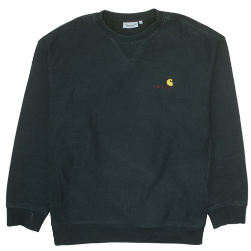 Carhartt WIP Mens Black XXL Crew Neck Pullover Sweatshirt