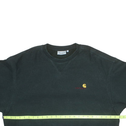 Carhartt WIP Mens Black XXL Crew Neck Pullover Sweatshirt