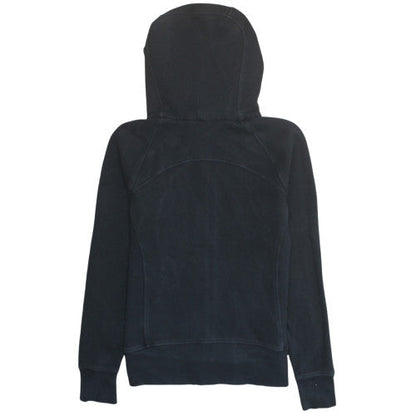 Lululemon Unisex Black Full Zip Hoodie Fleece Size M