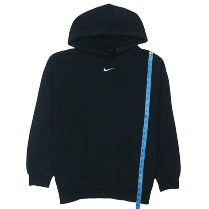 Nike Men’s Black Pullover Hoodie L Fleece Sportswear Sweatshirt