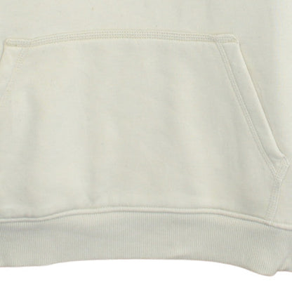 Carhartt Men Ivory XL Pullover Hoodie Relaxed Fit Fleece Logo