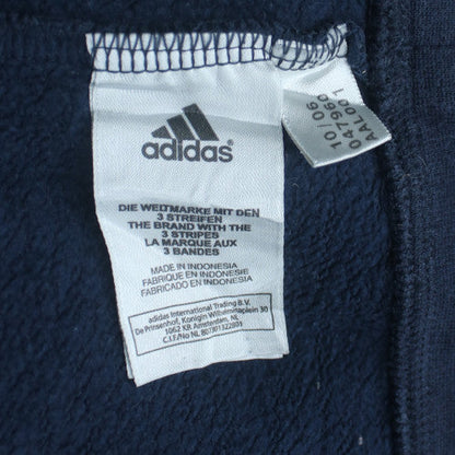 Adidas Men's Blue XL Crew Neck Pullover Sweatshirt Logo Sportswear