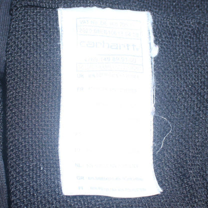 Carhartt Men's Black Full Zip Fleece Hoodie L Regular Fit