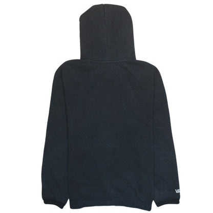 Vans Men's Black Pullover Hoodie M Regular Fit Logo Fleece Sweatshirt