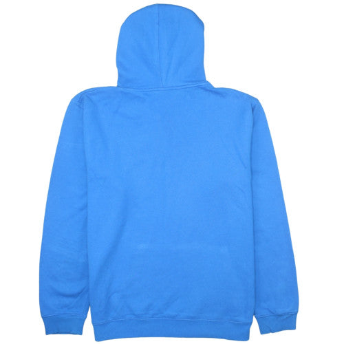 Quiksilver Men's Blue XL Pullover Hoodie with Logo Graphic