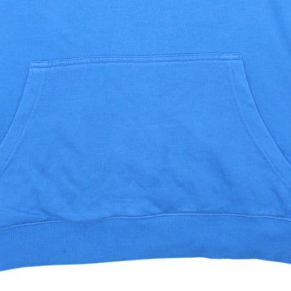 Quiksilver Men's Blue XL Pullover Hoodie with Logo Graphic