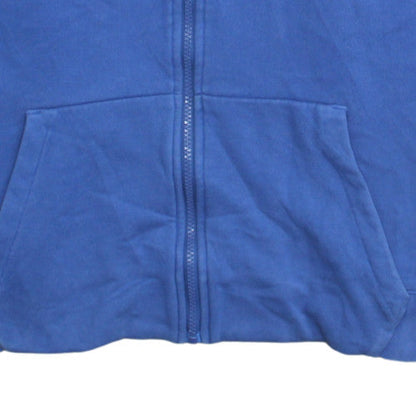 Lacoste Sport Men's Blue 2XL Full Zip Hoodie Lightweight Cotton Blend