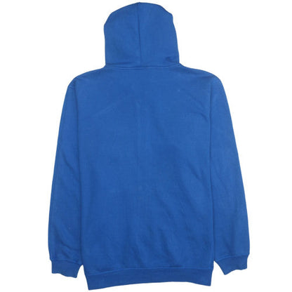 adidas Men Blue Full Zip Hoodie XL Fleece Sportswear Sweatshirt