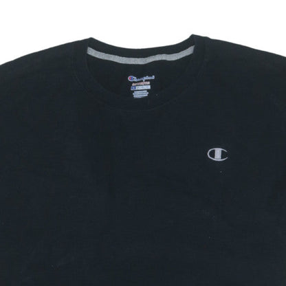 Champion Men’s Black XL Crew Neck Short Sleeve Sports T-Shirt
