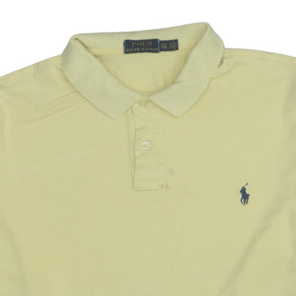 Ralph Lauren Men's Beige 2XL Cotton Polo Shirt Classic Fit