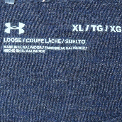 Under Armour Men's Navy War Eagle Graphic Loose Fit T-Shirt XL