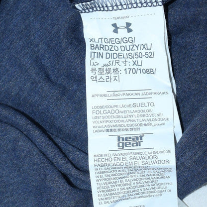 Under Armour Men's Navy War Eagle Graphic Loose Fit T-Shirt XL