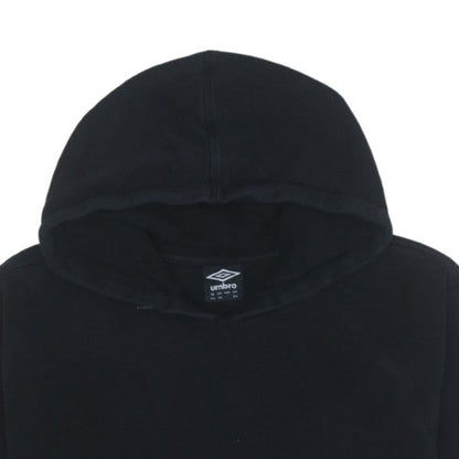 Umbro Mens Black 3XL Pullover Hoodie Sweatshirt Sportswear